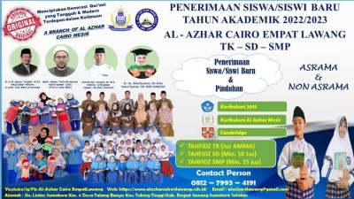 open registration (buka pendaftaran) H-64